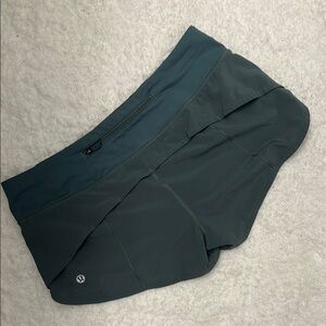 Dark Green Athletic Shorts